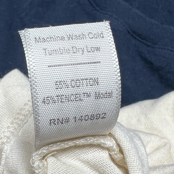 Marine Layer Men's Long Sleeve Navy Sunset Strips Shirt Size L/XL - Picture 6 of 6